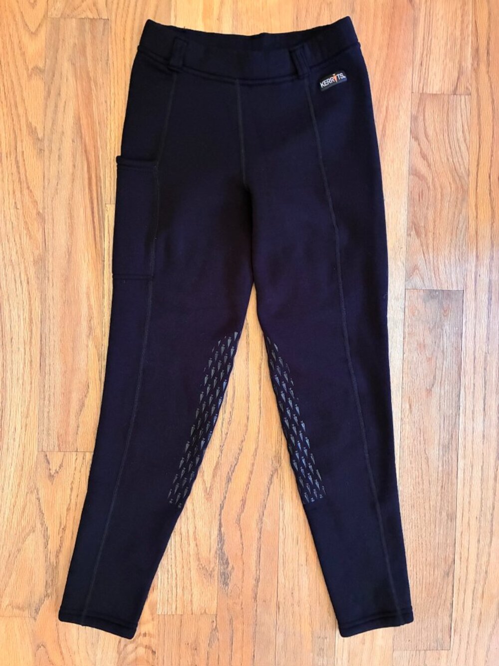 Kerrits Kids Power Stretch Polartec Fleece-Lined Riding Tights Large (12/14)